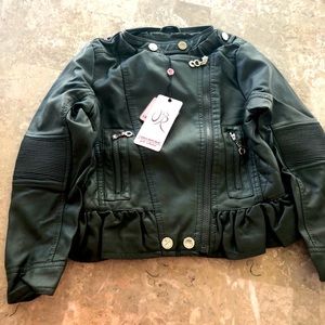 🎁 Urban Republic Girl Jacket - Black Faux leather